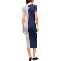 Women's STAUD  Navy/Silver Dallas Cowboys Colleen Dress