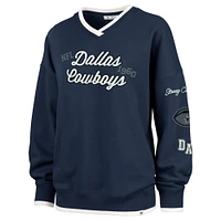 Sweat-shirt à capuche Stoney Clover Lane x '47 Navy Dallas Cowboys des années 80 pour femme