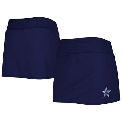 Women's Tommy Bahama Navy Dallas Cowboys Pearl Pull-On Swim Skort