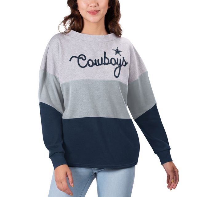 NFL Dallas Pullover Colorblock Hooded Sweatshirt 