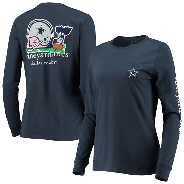 Lids Tennessee Titans Vineyard Vines Women's Helmet Long Sleeve T-Shirt -  Navy