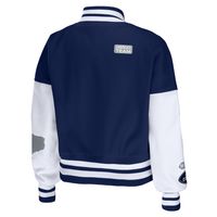 Dallas Cowboys WEAR by Erin Andrews Women's Full-Zip Varsity