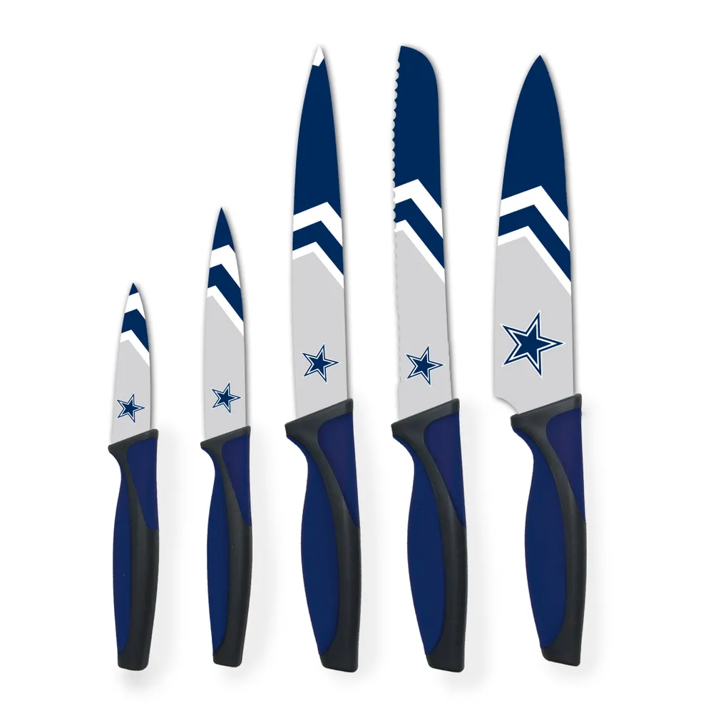 Woodrow Dallas Cowboys 5-Piece Stainless Steel Cutlery Knife Set