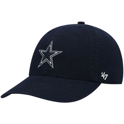 Men's Dallas Cowboys '47 Navy Bering Cuffed Knit Hat with Pom