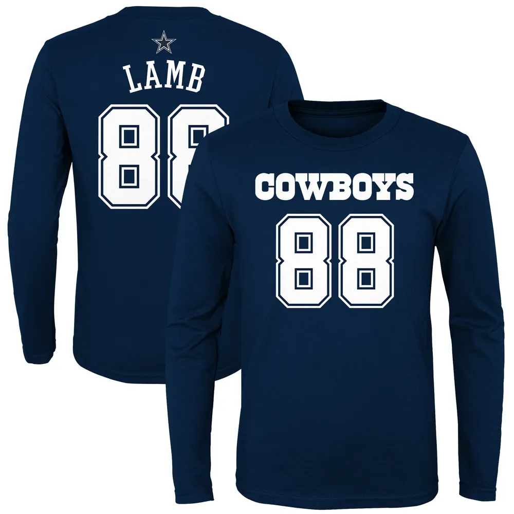 Outerstuff Youth CeeDee Lamb Navy Dallas Cowboys Mainliner Player