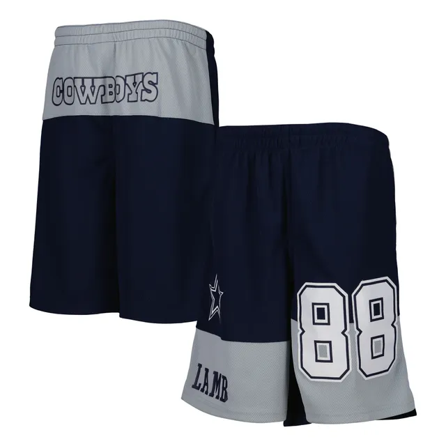 Lids CeeDee Lamb Dallas Cowboys Youth Name & Number Player Shorts - Navy