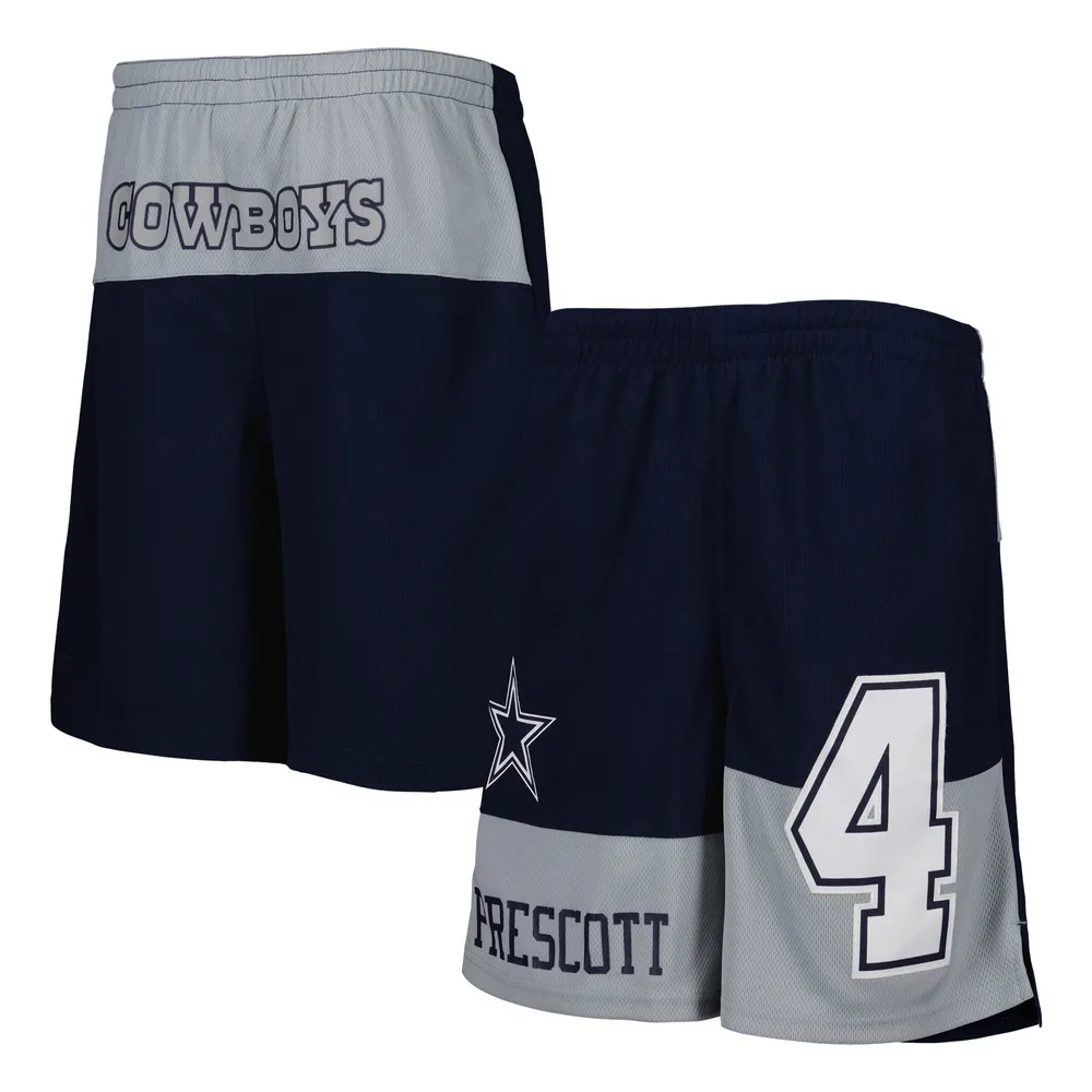 Outerstuff Youth Boys Heathered Gray and Navy Dallas Cowboys