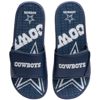 Dallas Cowboys FOCO Youth Gel Slide Sandals