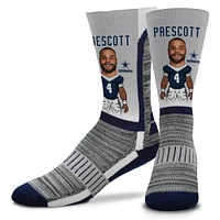 NSS VACHE BLEU DAK PRESCO NSS FA21 JEUNES MVP JOUEUR V-CURVE CREW SOCKS SOCYTH