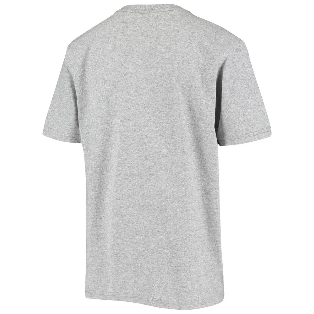 Outerstuff Youth Heathered Gray Dallas Cowboys Primary Logo T-Shirt