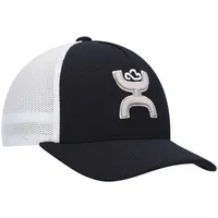 Youth HOOey Navy/White Dallas Cowboys Color Block Flex Hat