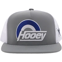 Casquette HOOey Dallas Cowboys Logo Trucker Snapback argent/blanc pour jeune