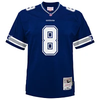 Youth Mitchell & Ness Troy Aikman Navy Dallas Cowboys 1996 Legacy Jersey