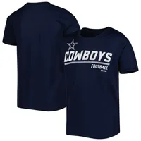 Outerstuff Youth Navy Dallas Cowboys Primary Logo Long Sleeve T-Shirt