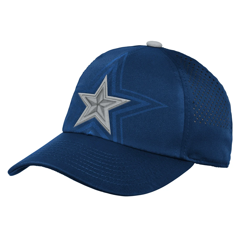 Youth Navy Dallas Cowboys Trend Adjustable Hat