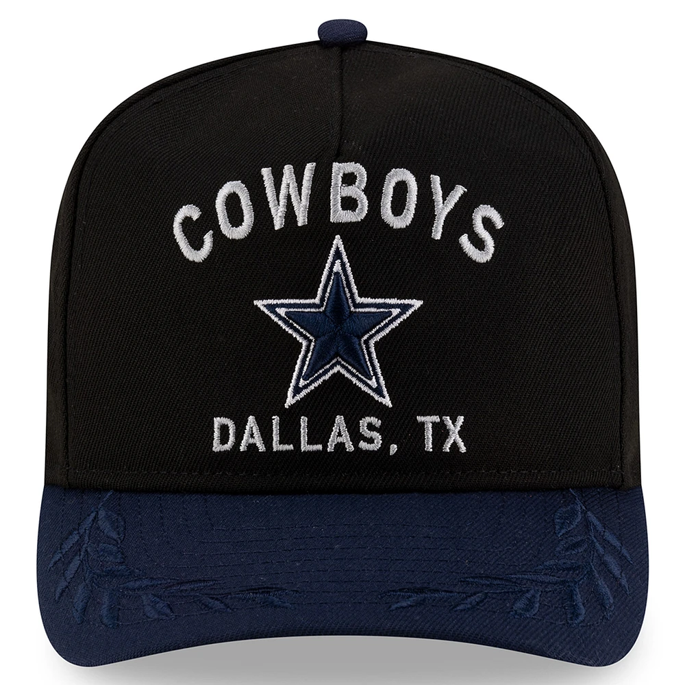 Youth New Era /Navy Dallas Cowboys 2025 NFL Draft A-Frame 9FIFTY Snapback Hat