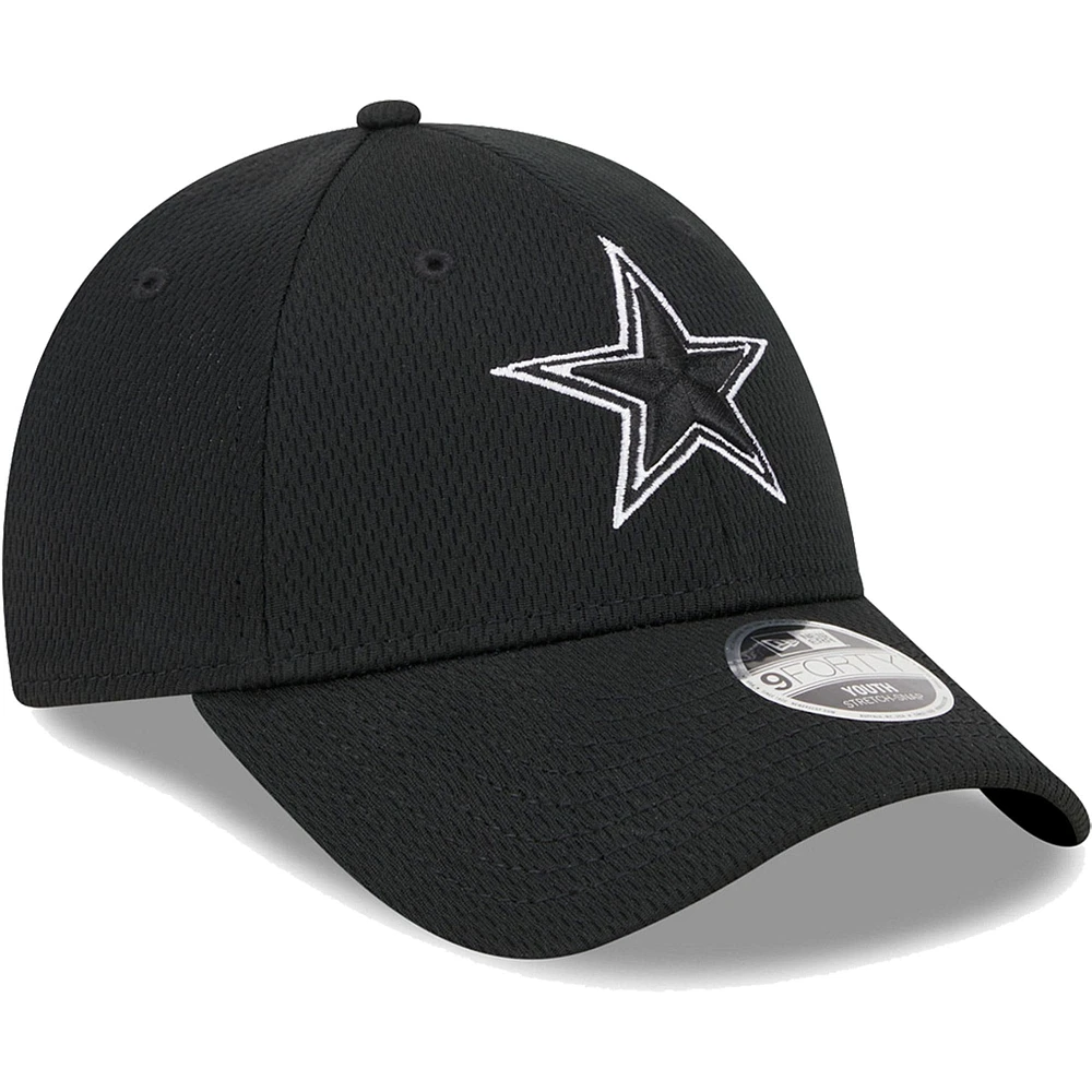 Casquette ajustable 9FORTY Main B-Dub 9FORTY des Dallas Cowboys New Era pour jeune