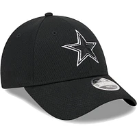 Youth New Era Black Dallas Cowboys  Main B-Dub 9FORTY Adjustable Hat