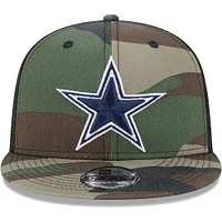 Casquette 9FIFTY Snapback Main Trucker des Dallas Cowboys New Era pour jeune