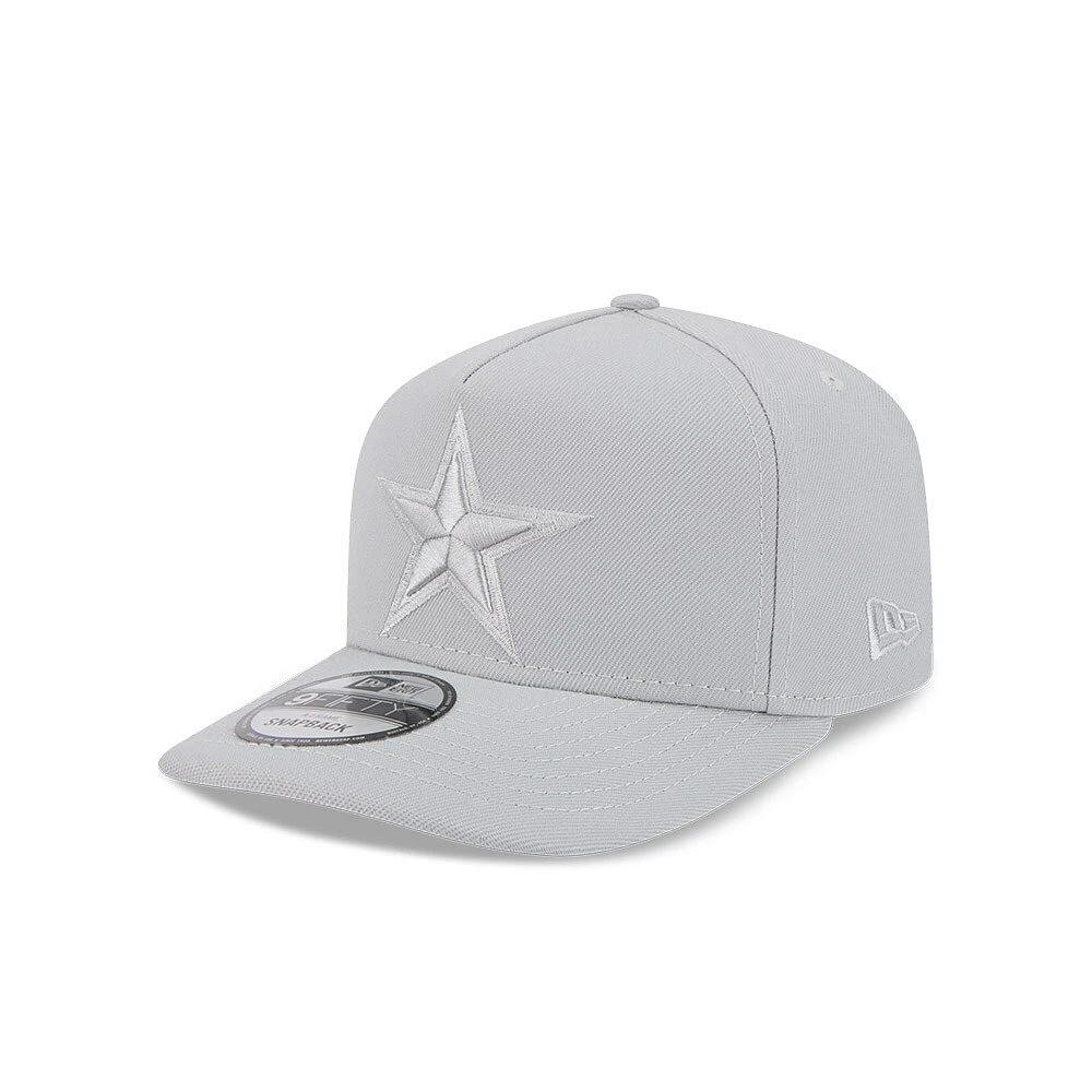 Casquette snapback A-Frame 9FIFTY grise Dallas Cowboys pour jeune New Era