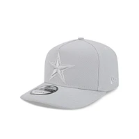 Casquette snapback A-Frame 9FIFTY grise Dallas Cowboys pour jeune New Era