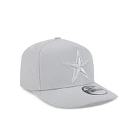 Casquette snapback A-Frame 9FIFTY grise Dallas Cowboys pour jeune New Era