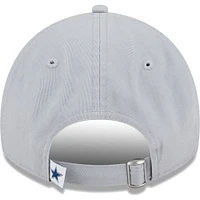 Casquette réglable New Era Dallas Cowboys Main Core Classic 2.0 9TWENTY grise pour jeune