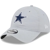 Casquette réglable New Era Dallas Cowboys Main Core Classic 2.0 9TWENTY grise pour jeune