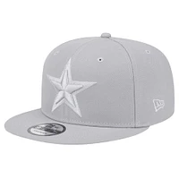 Casquette Snapback 9FIFTY Dallas Cowboys gris pour jeunes New Era