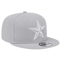 Youth New Era Gray Dallas Cowboys Tonal Color Pack 9FIFTY Snapback Hat