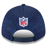 Youth New Era  Navy Dallas Cowboys 2024 NFL Sideline 9FORTY Stretch-Snap Hat