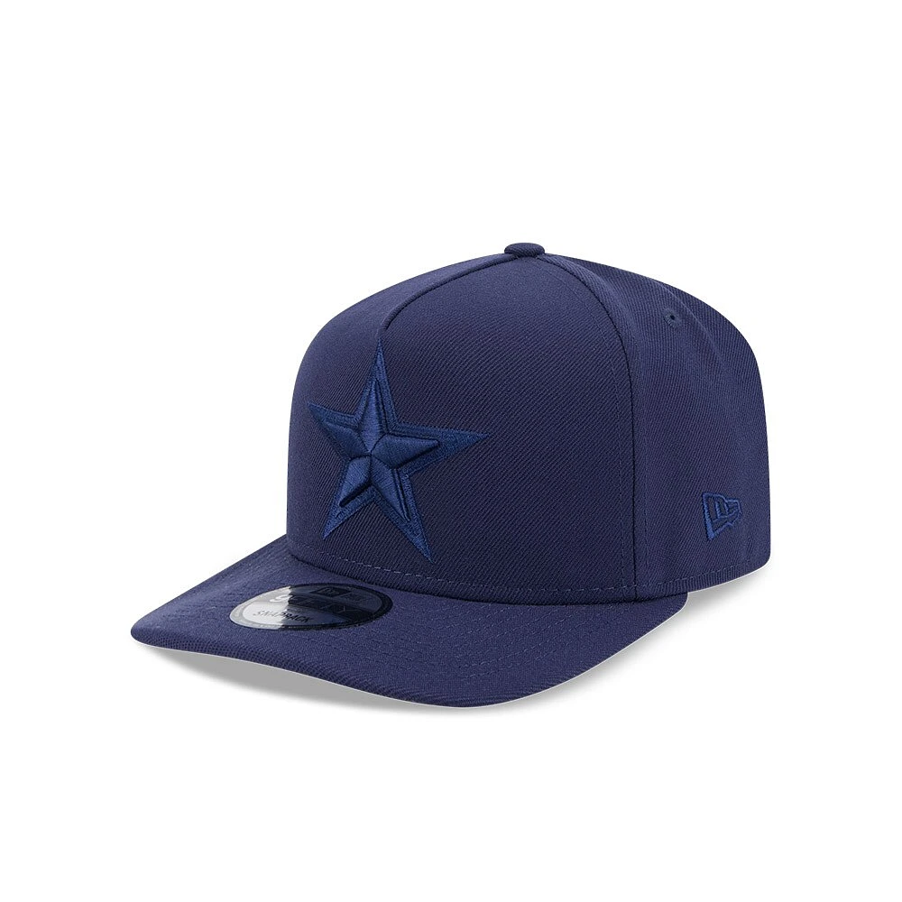 Casquette snapback A-Frame 9FIFTY bleu marine Dallas Cowboys pour jeune New Era