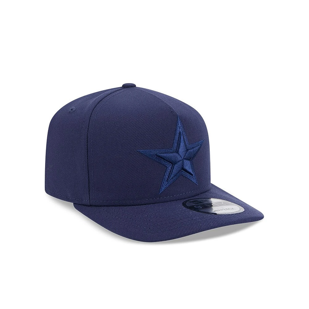 Casquette snapback A-Frame 9FIFTY bleu marine Dallas Cowboys pour jeune New Era
