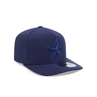 Casquette snapback A-Frame 9FIFTY bleu marine Dallas Cowboys pour jeune New Era