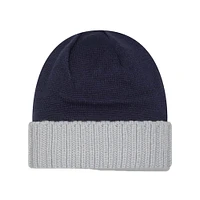 Youth New Era  Navy Dallas Cowboys Oversize Cuffed Knit Hat