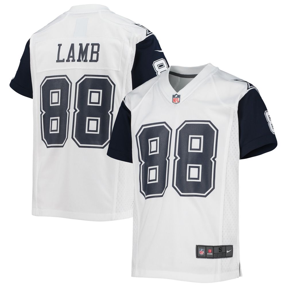 Fanatics Men's CeeDee Lamb Navy Dallas Cowboys Replica Jersey