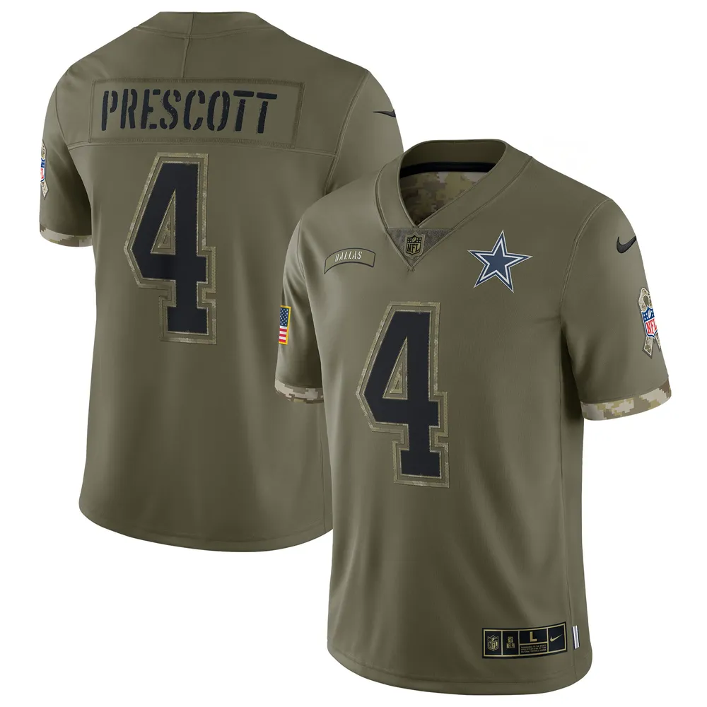 Lids Dak Prescott Dallas Cowboys Nike Youth 2022 Salute To Service