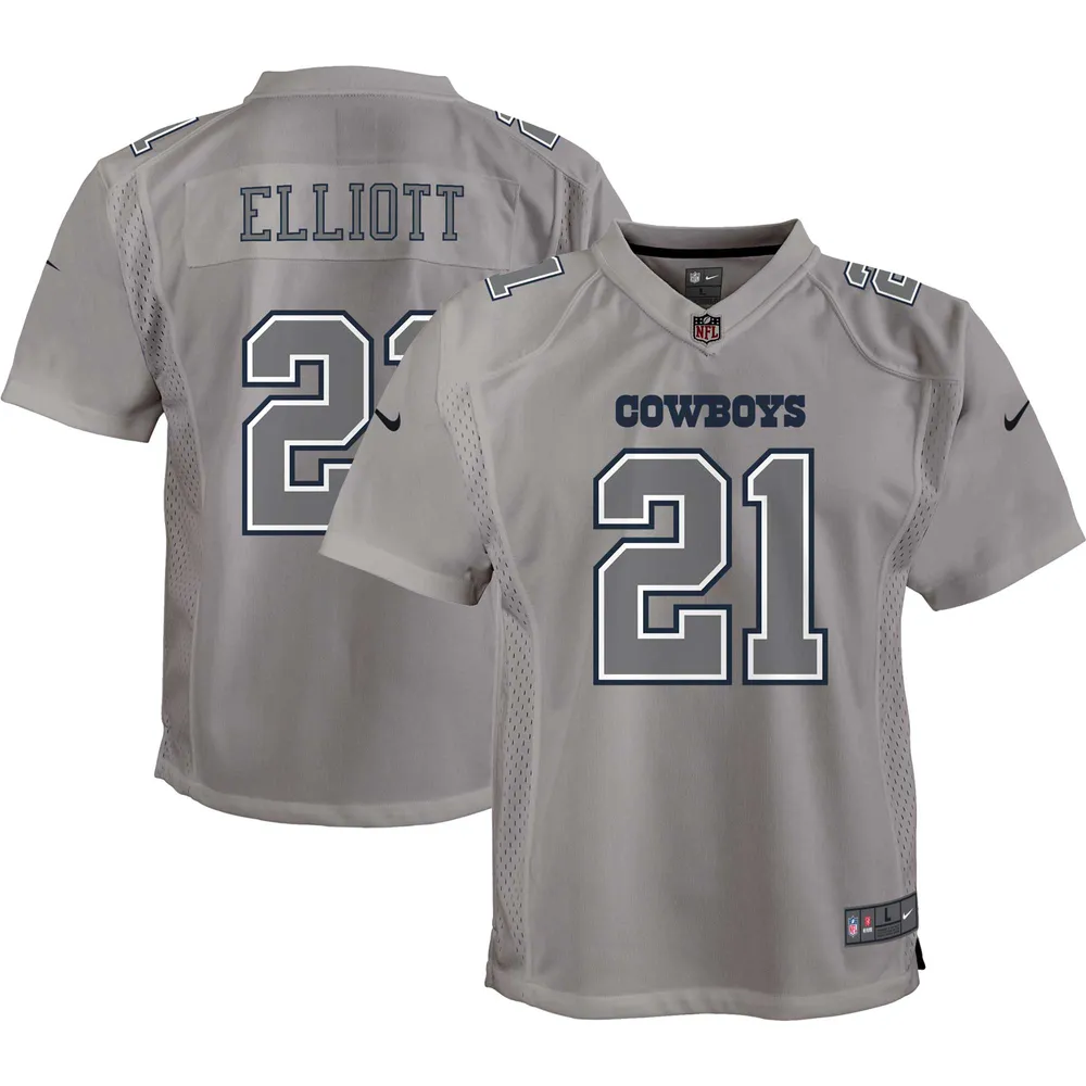 Men's Nike Ezekiel Elliott White Dallas Cowboys Alternate Game Jersey Size: Large