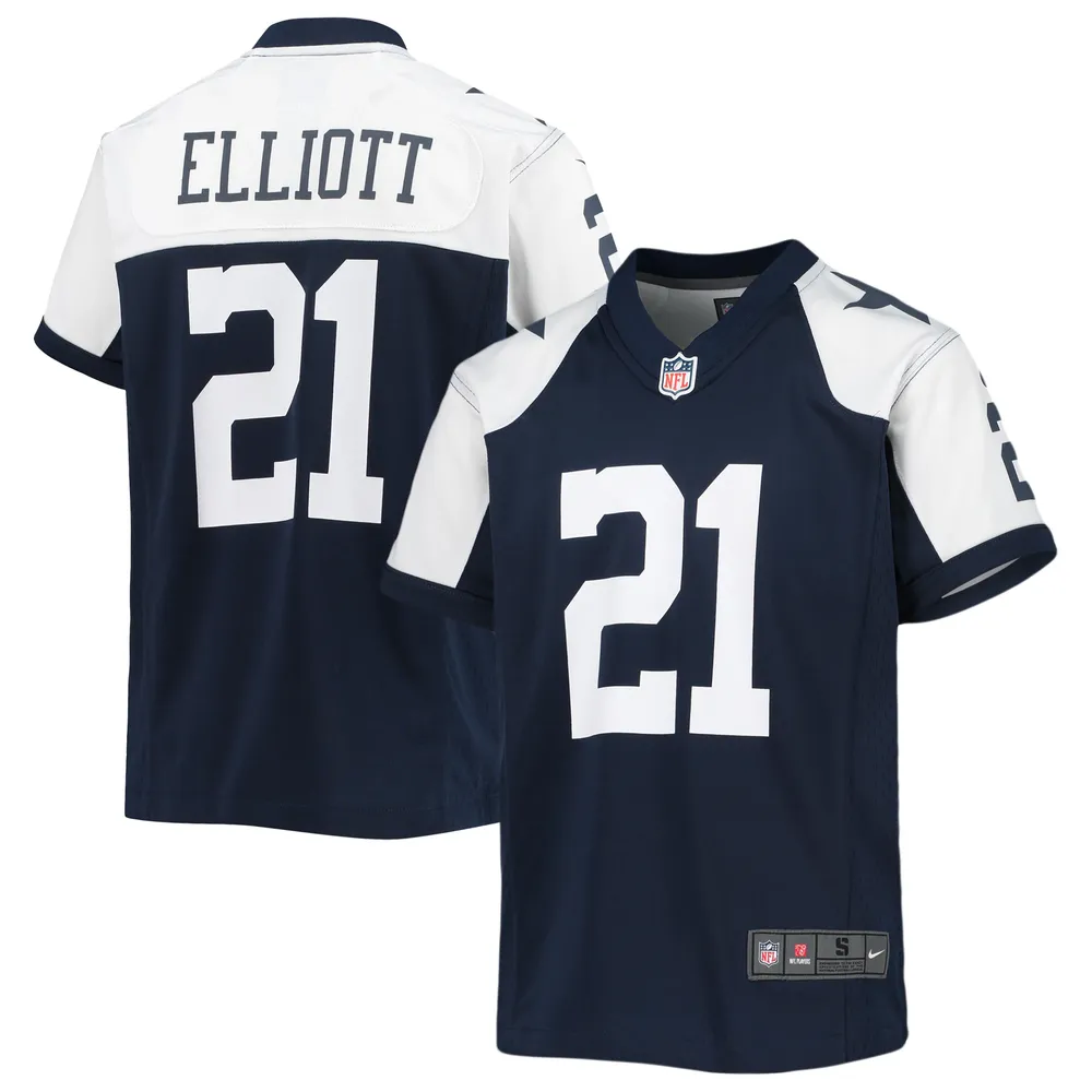 Lids Ezekiel Elliott Dallas Cowboys Nike Women's Alternate Game Team Jersey  - Navy