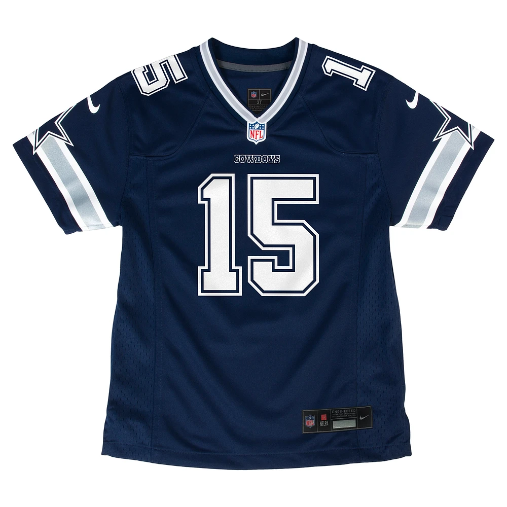 Youth Nike Ezekiel Elliott Navy Dallas Cowboys Game Jersey