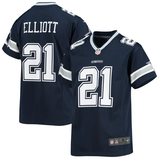 Dallas Cowboys x Nike Ezekiel Elliott #21 Game Replica Jersey - Navy - New  Star