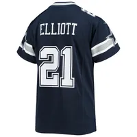 Nike Ezekiel Elliott Dallas Cowboys Youth Game Jersey (Navy) Large