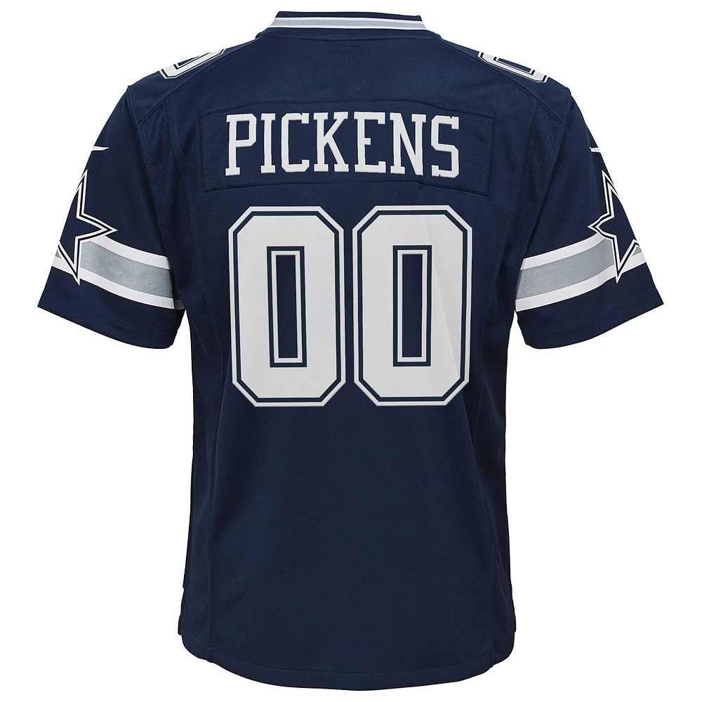 Youth Nike George Pickens Navy Dallas Cowboys Game Jersey