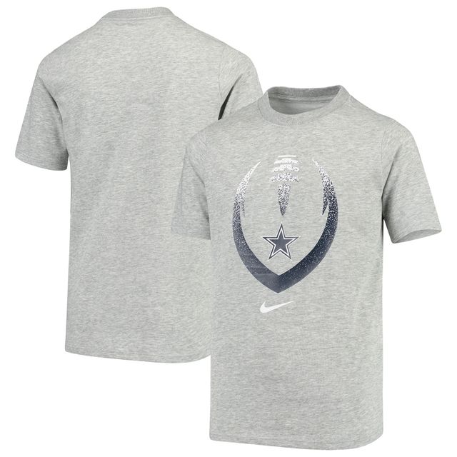 Outerstuff Youth Boys CeeDee Lamb Gray Dallas Cowboys Performance Name and  Number Raglan V-Neck T-shirt