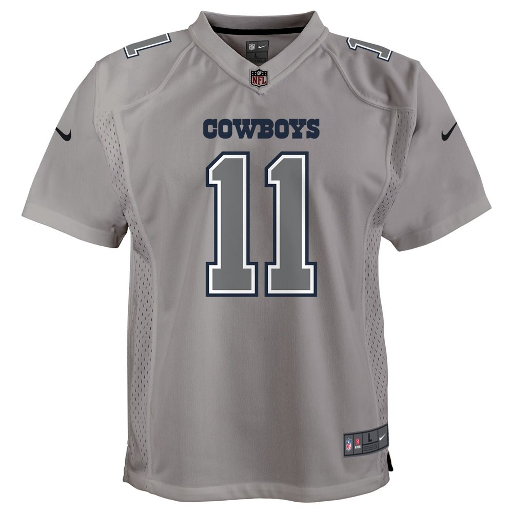 Youth Nike Micah Parsons Gray Dallas Cowboys Atmosphere Game Jersey