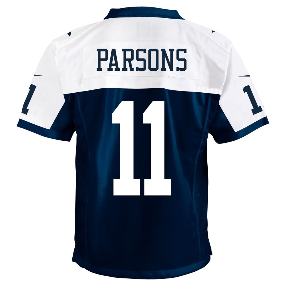 Cowboys Micah Parsons Signed Navy Blue Thanksgiving Nike Game Jersey  Fanatics