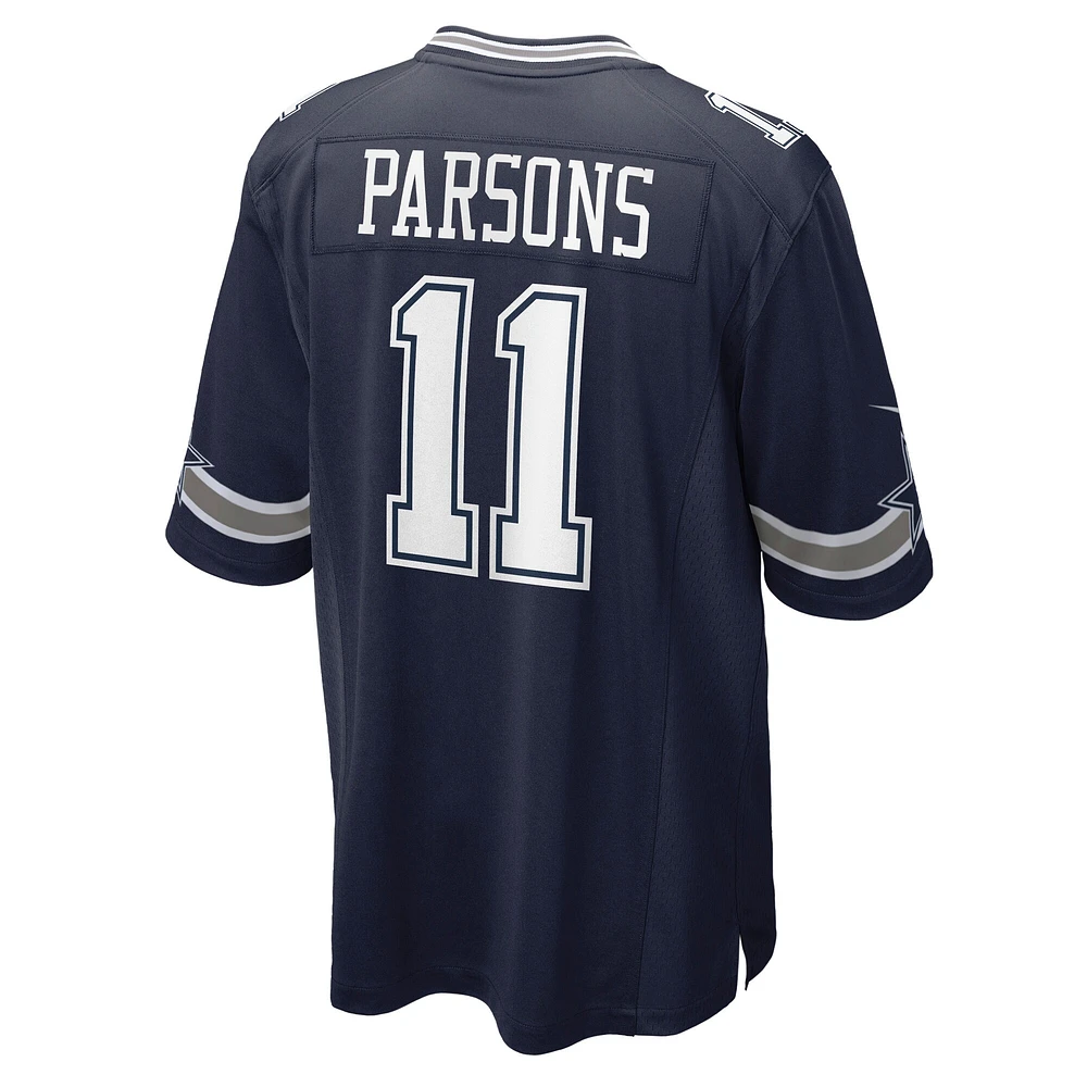 Youth Nike Micah Parsons Navy Dallas Cowboys Game Jersey