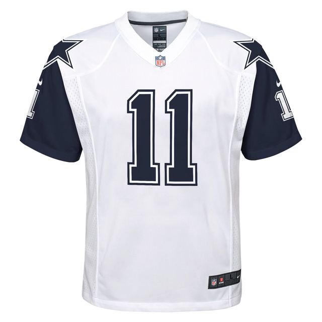 Maillot de jeu alternatif Nike Micah Parsons pour jeunes des Dallas Cowboys, blanc