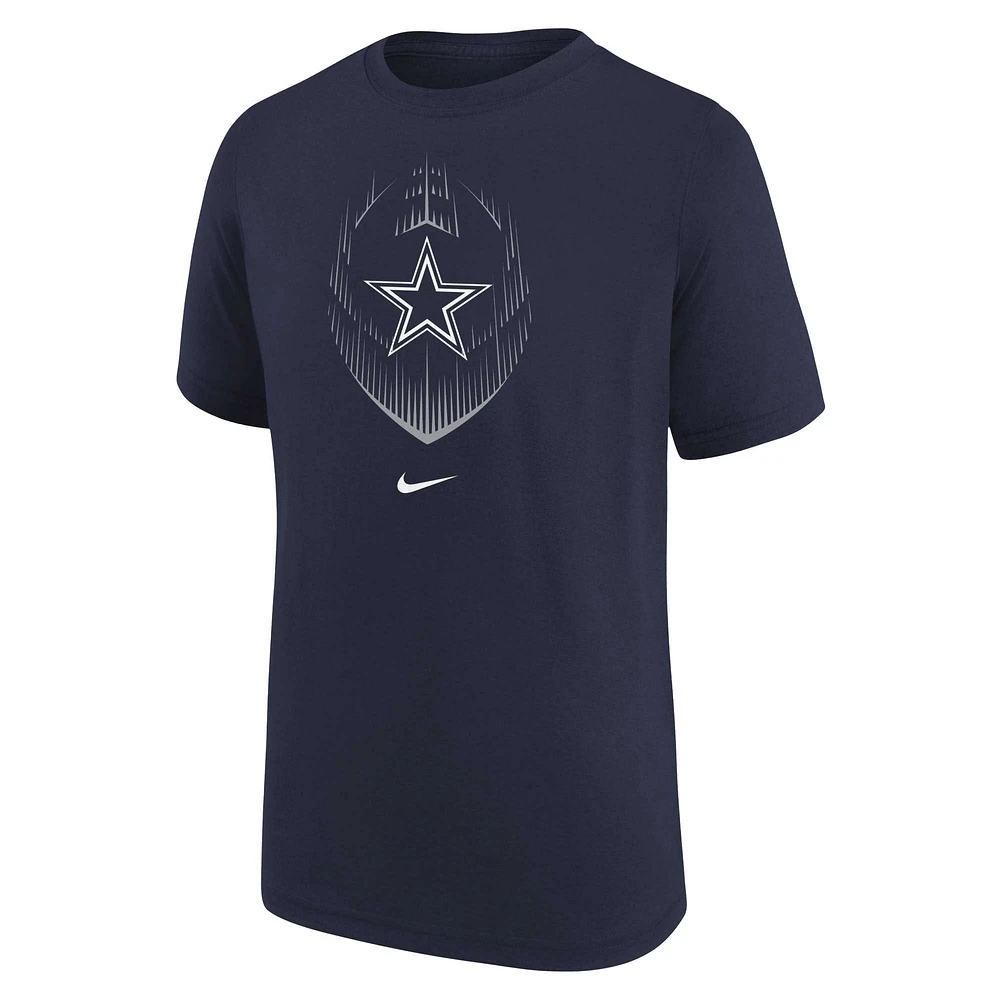 Youth Nike Navy Dallas Cowboys Legend Icon T-Shirt