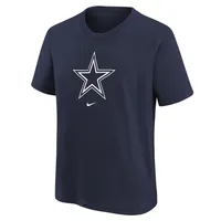 T-shirt à logo Nike Dallas Cowboys pour jeune, bleu marine